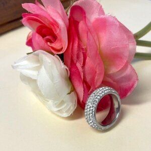 Titanium Crystal Ring